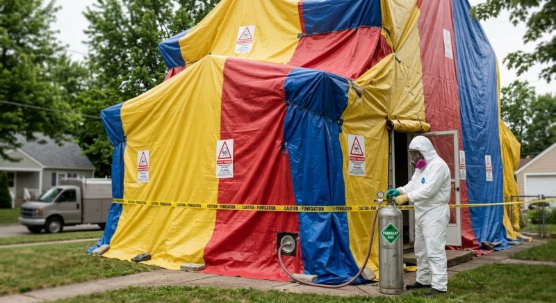 Tent Fumigation in Columbus, OH